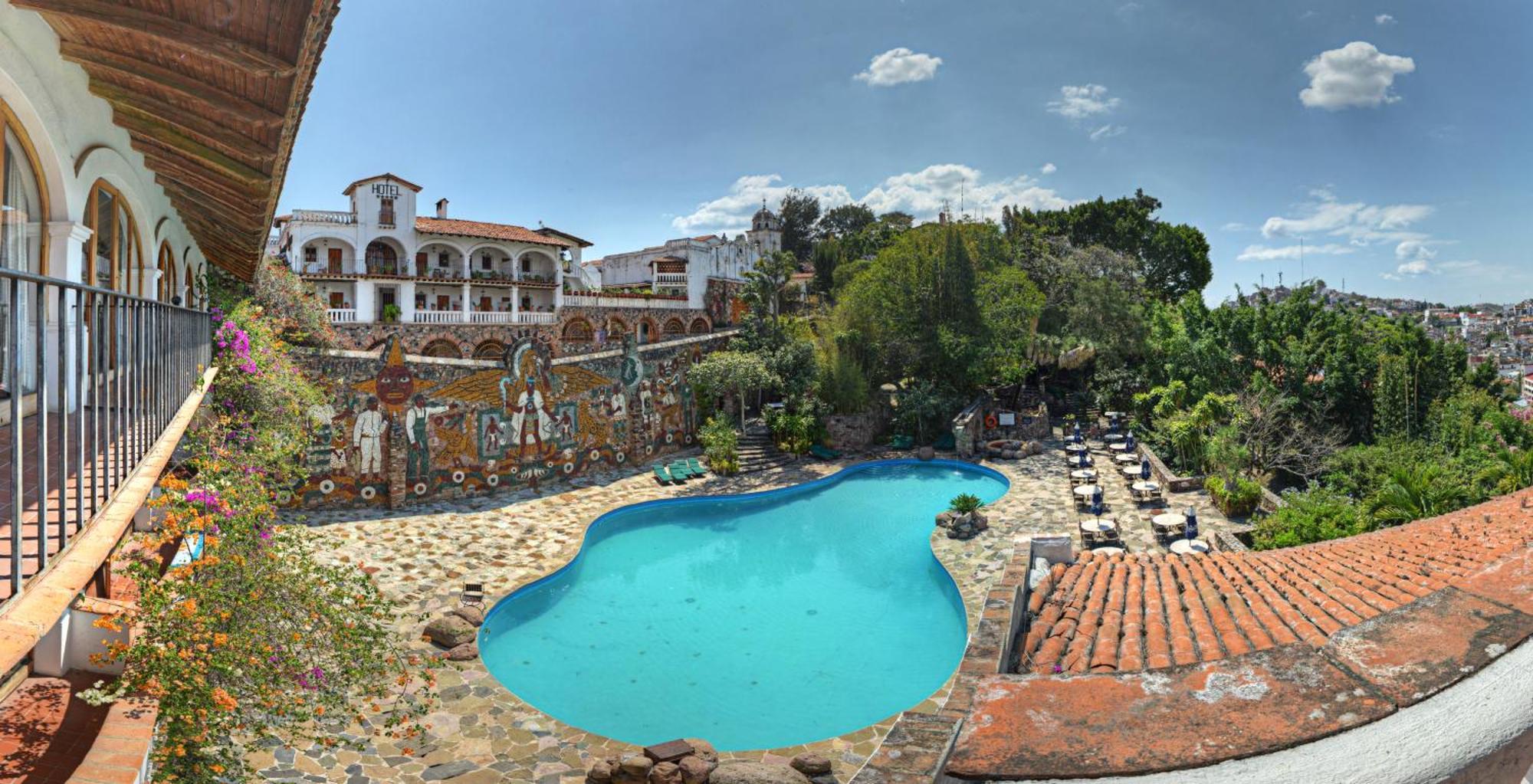 Posada De La Mision, Hotel Museo Y Jardin Taxco de Alarcon Ngoại thất bức ảnh
